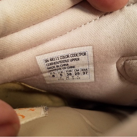 Sketcher Wedge Orange and Tan Brand New - Picture 3 of 4